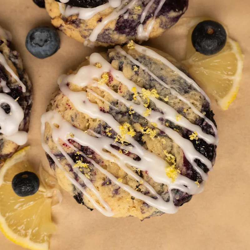 Lemon Blueberry Cookie